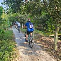 Biking along the Mekong River | CFM Rithy
