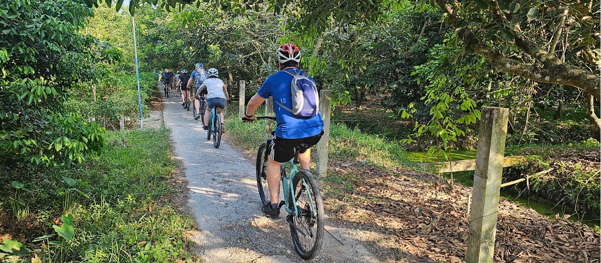 Biking along the Mekong River | CFM Rithy