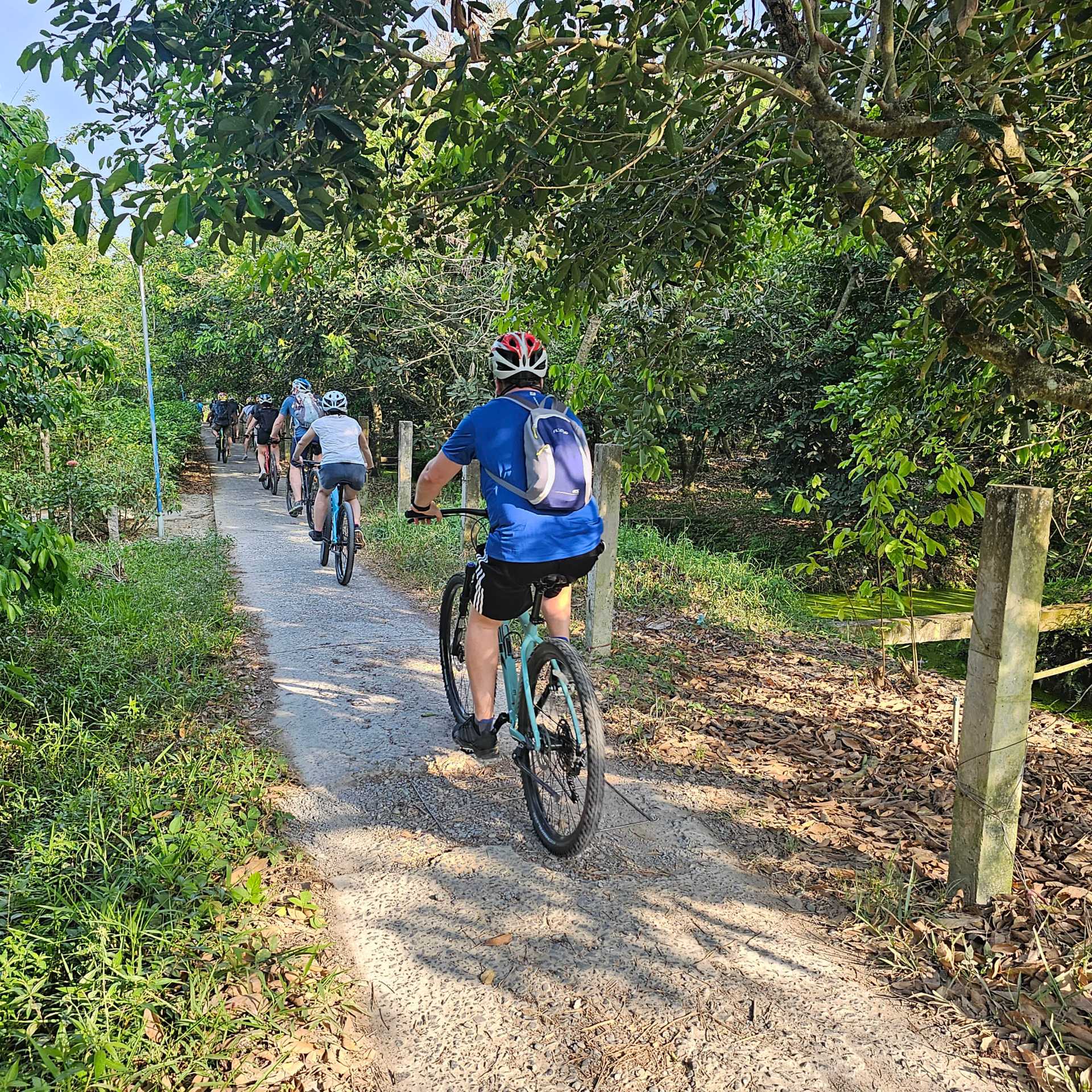 Biking along the Mekong River | CFM Rithy