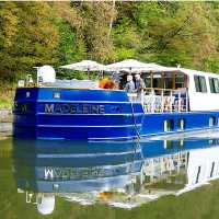 Madeleine on the canals of France