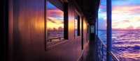 Enjoying evening sunsets