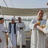 Welcome aboard in Egypt