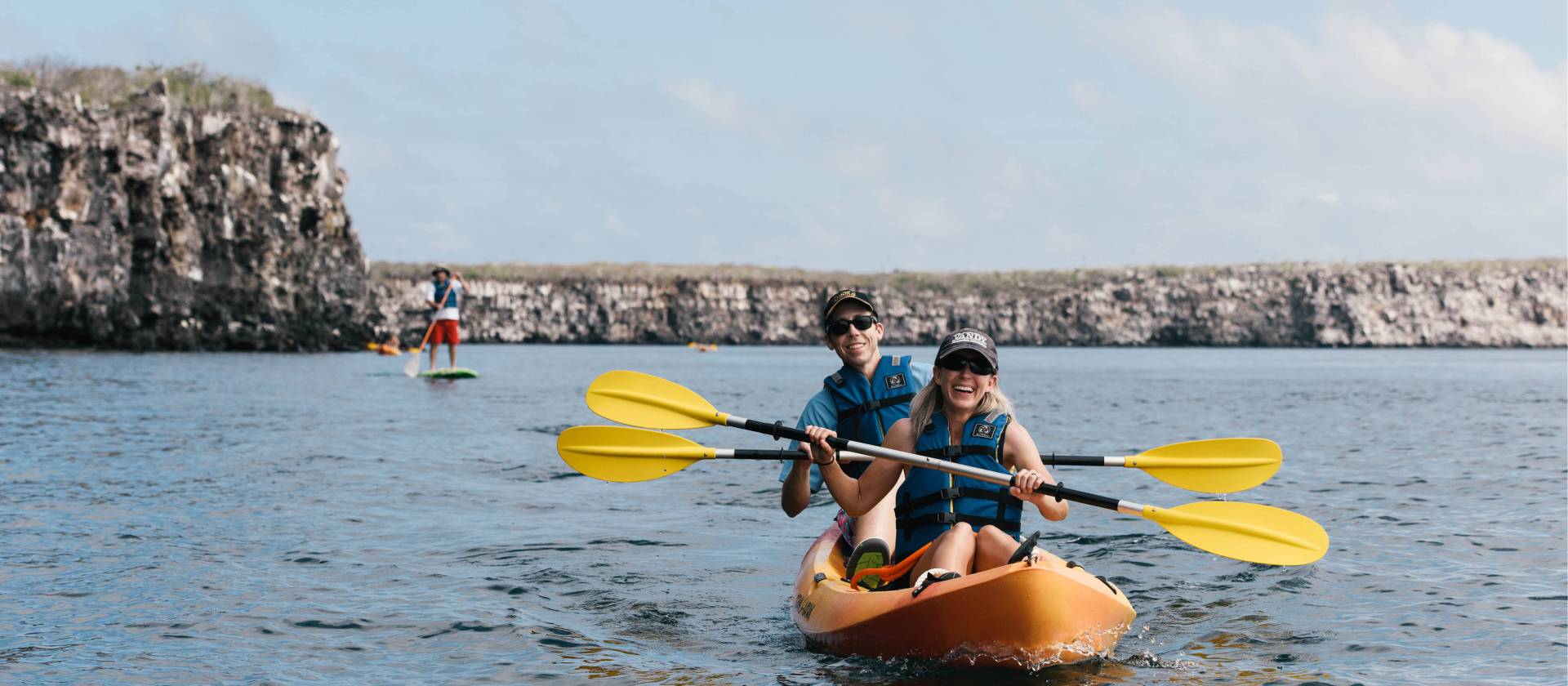 Kayaking is the perfect way to explore the Galapagos Islands