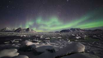 Aurora Borealis over Spitsbergen
