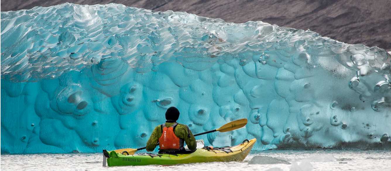 Kayaking is one of the best ways to get up close with the Arctic wilderness | Toby Story