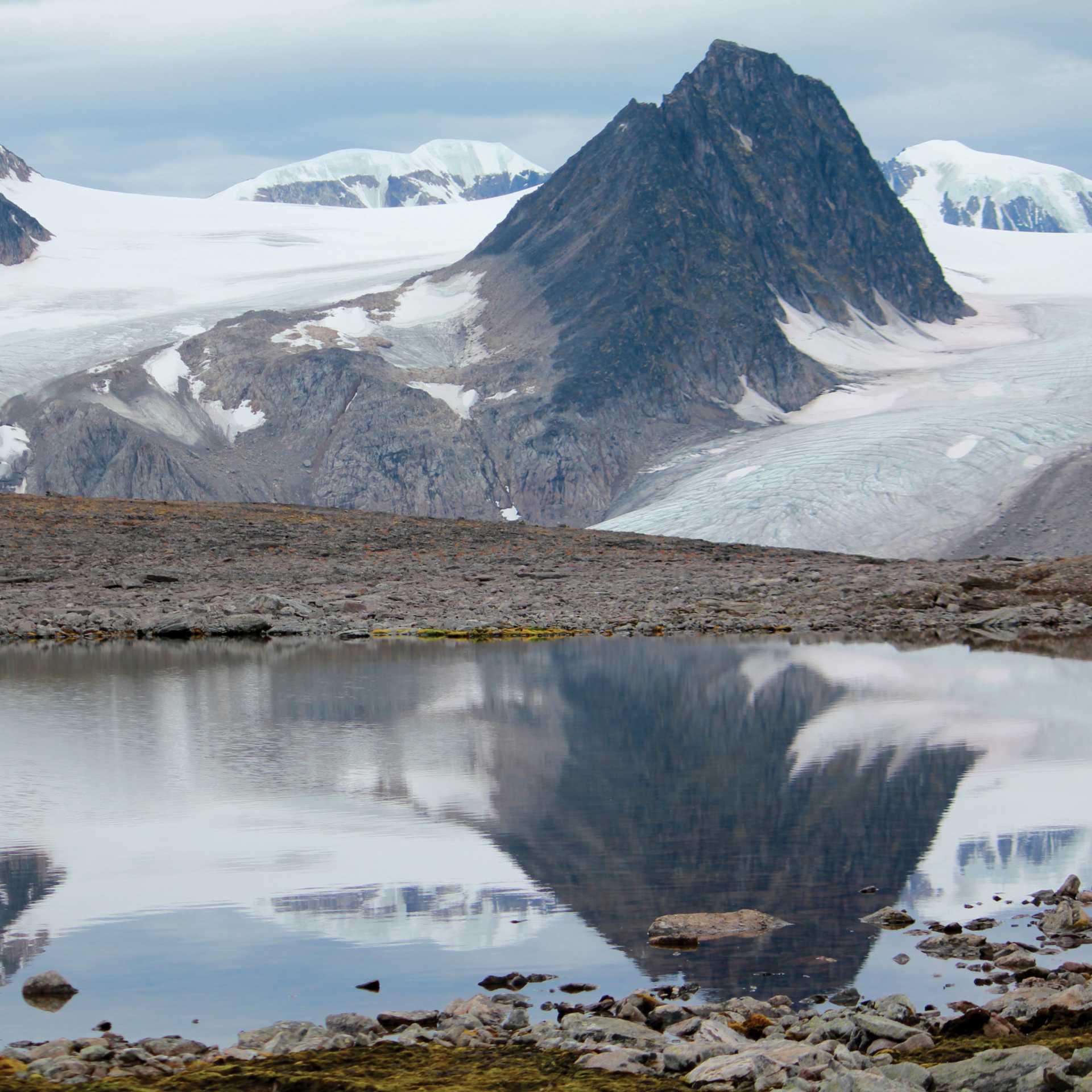 Reflections in Raudfjorden, Svalbard | Rachel Imber