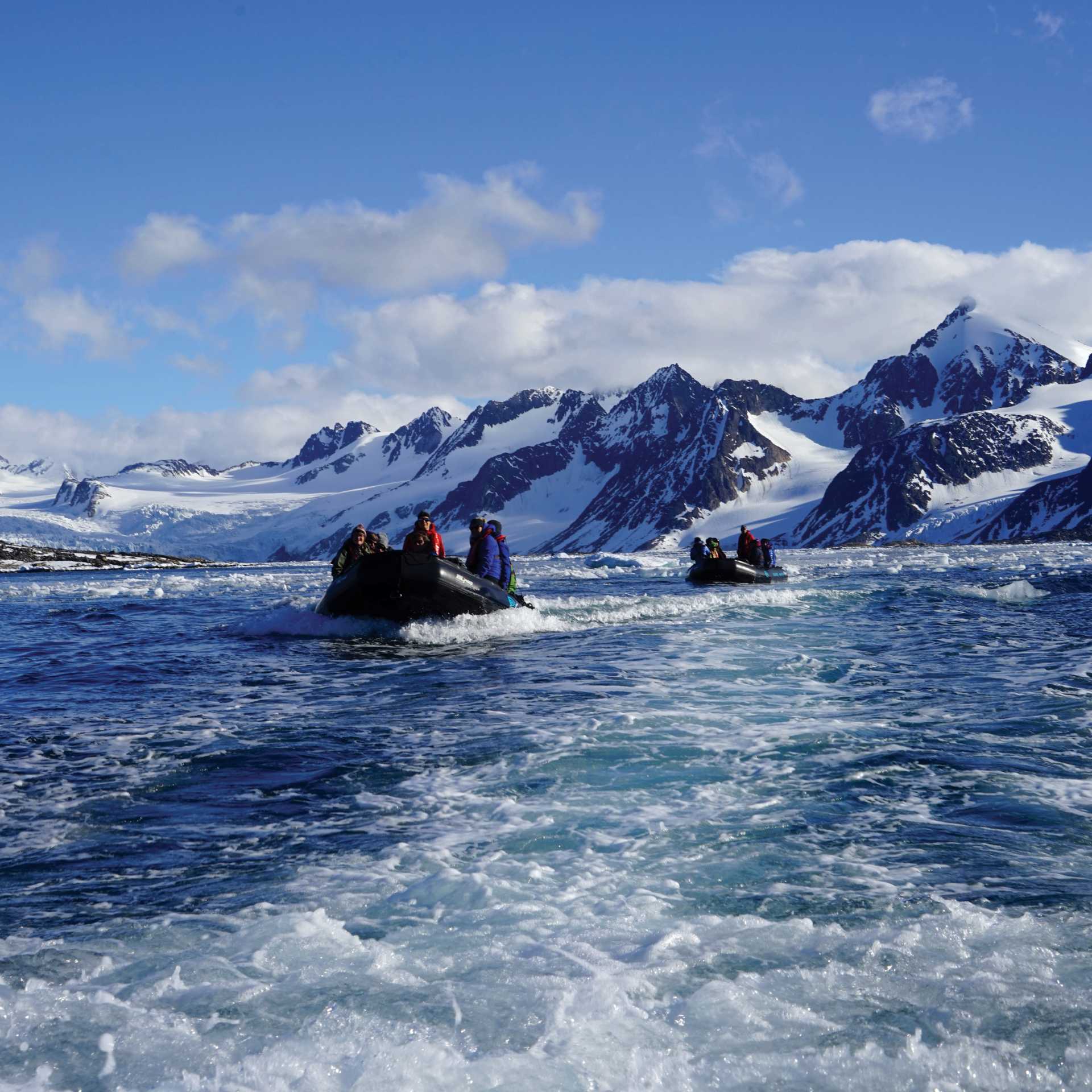 A perfect day for a zodiac cruise | Gesine Cheung