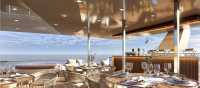 Upper deck bar and relaxation area