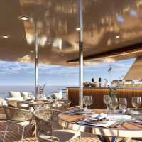 Upper deck bar and relaxation area