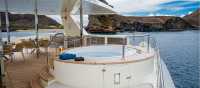 The upper deck is perfect for relaxing