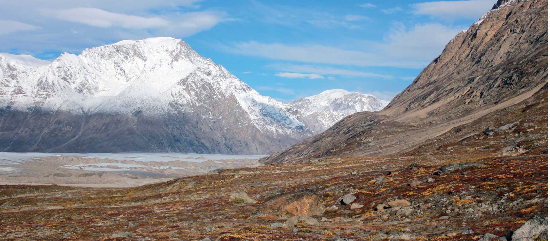 Beautiful valley in an unnamed fjord in Greenland | Rachel Imber