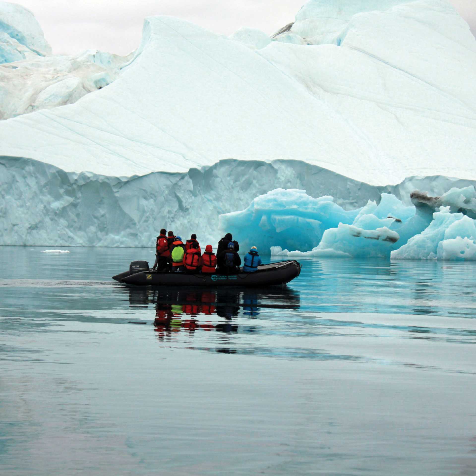 Zodiac cruising in the Arctic | Rachel Imber