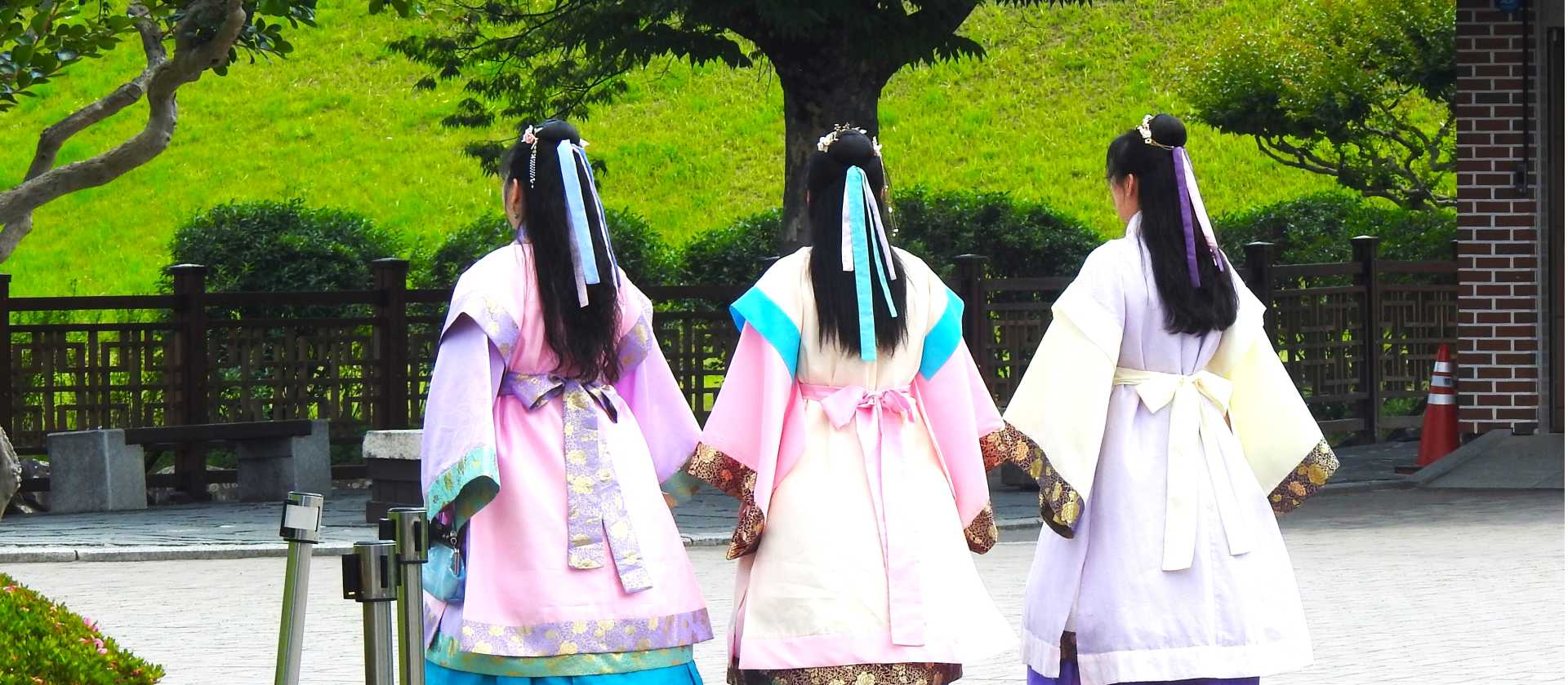 Girls in traditional silla costumes, Japan | Tina Todd