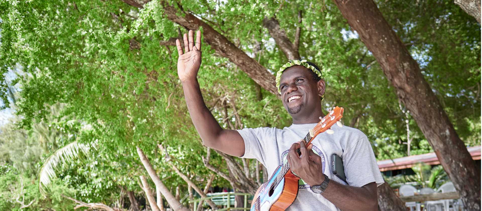 Friendly locals, Arnavon Atoll | Ewen Bell