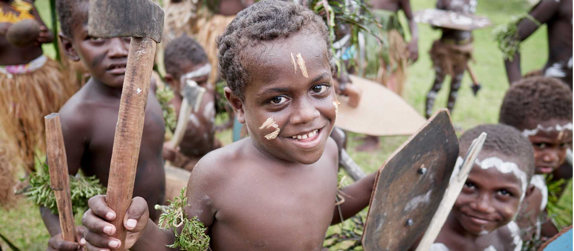 Young villagers on Choiseul Island, Solomon Islands | Ewen Bell