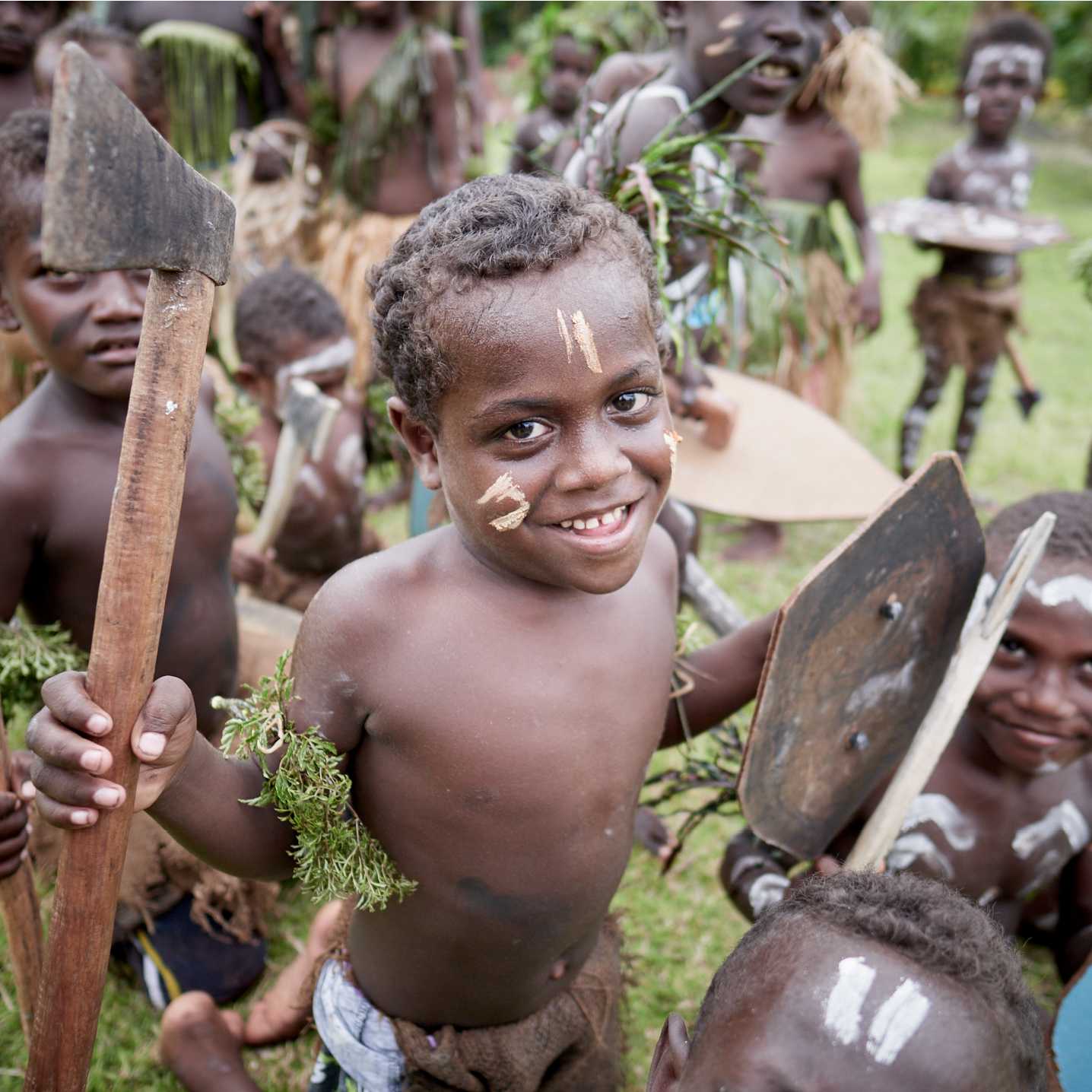 Young villagers on Choiseul Island, Solomon Islands | Ewen Bell