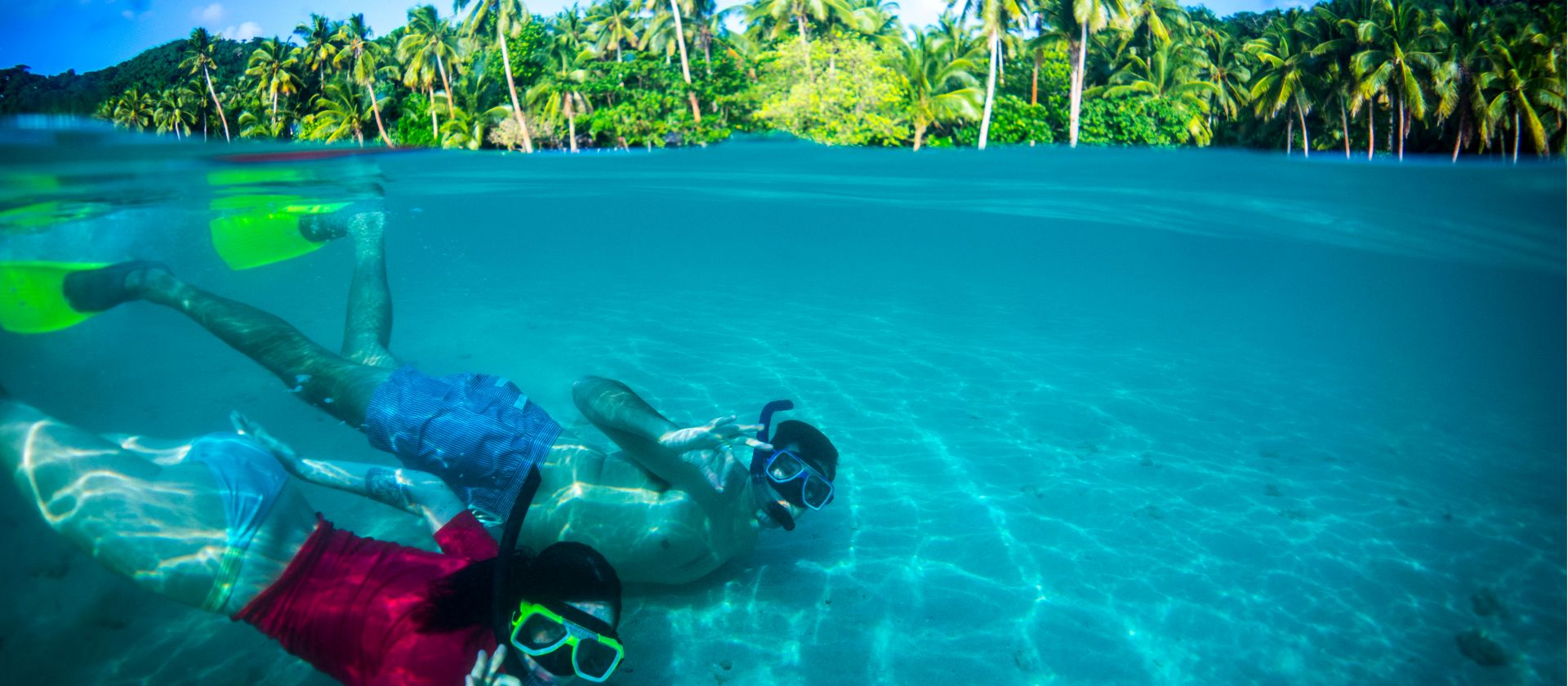 Crystal clear waters around Fiji | David Kirkland
