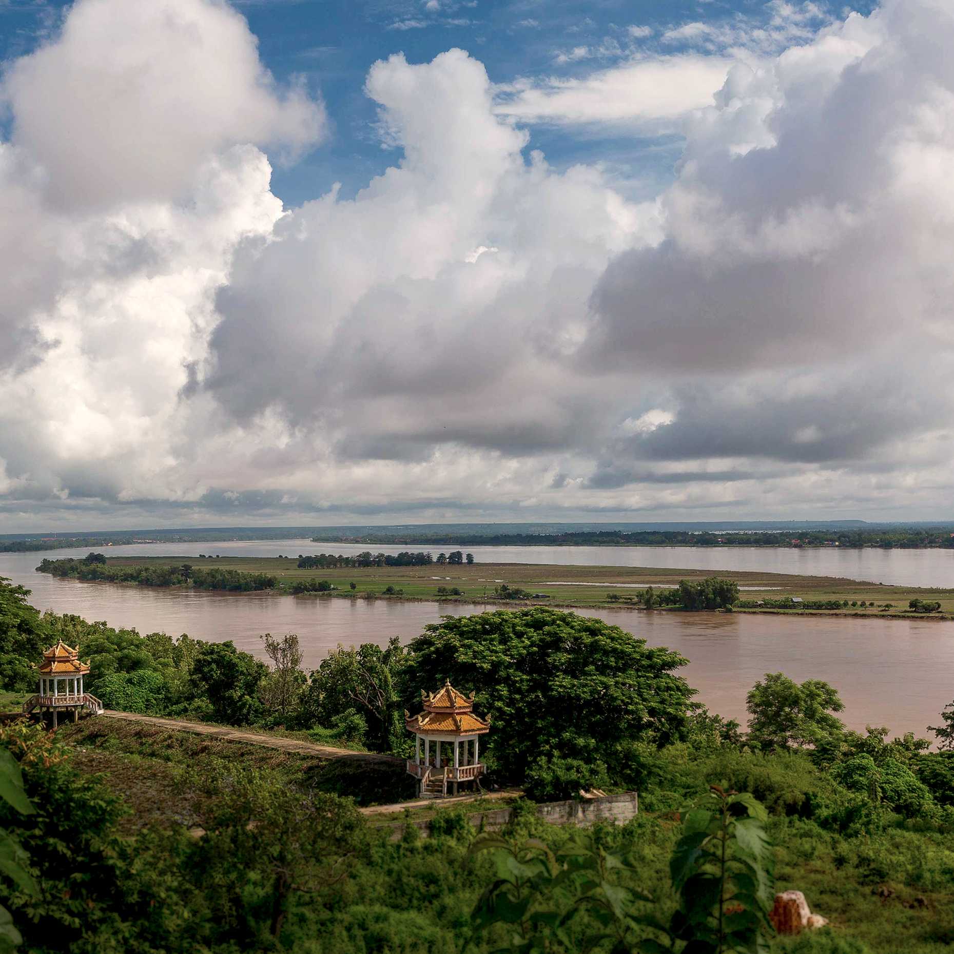 The mighty Mekong River, Cambodia