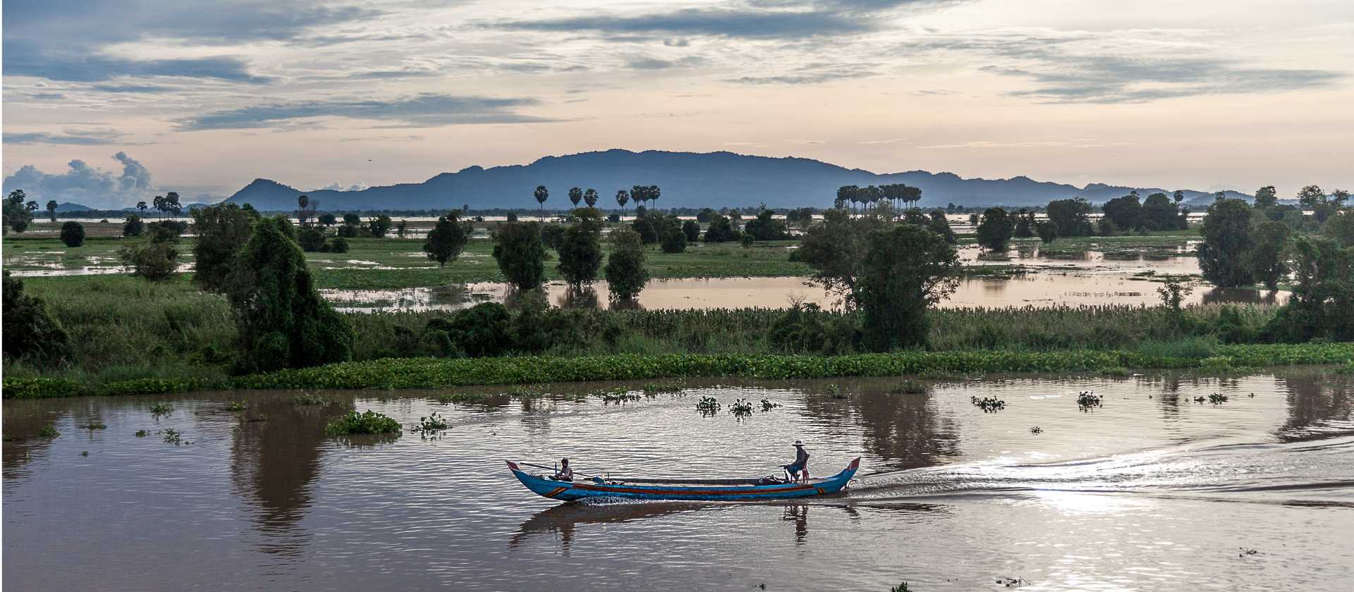 Exploring the Tonle River, Cambodia