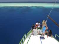 Crystal clear waters of the Maldives