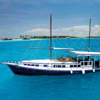 A magical way to explore the Maldives is on a traditional 'dhoni' cruise