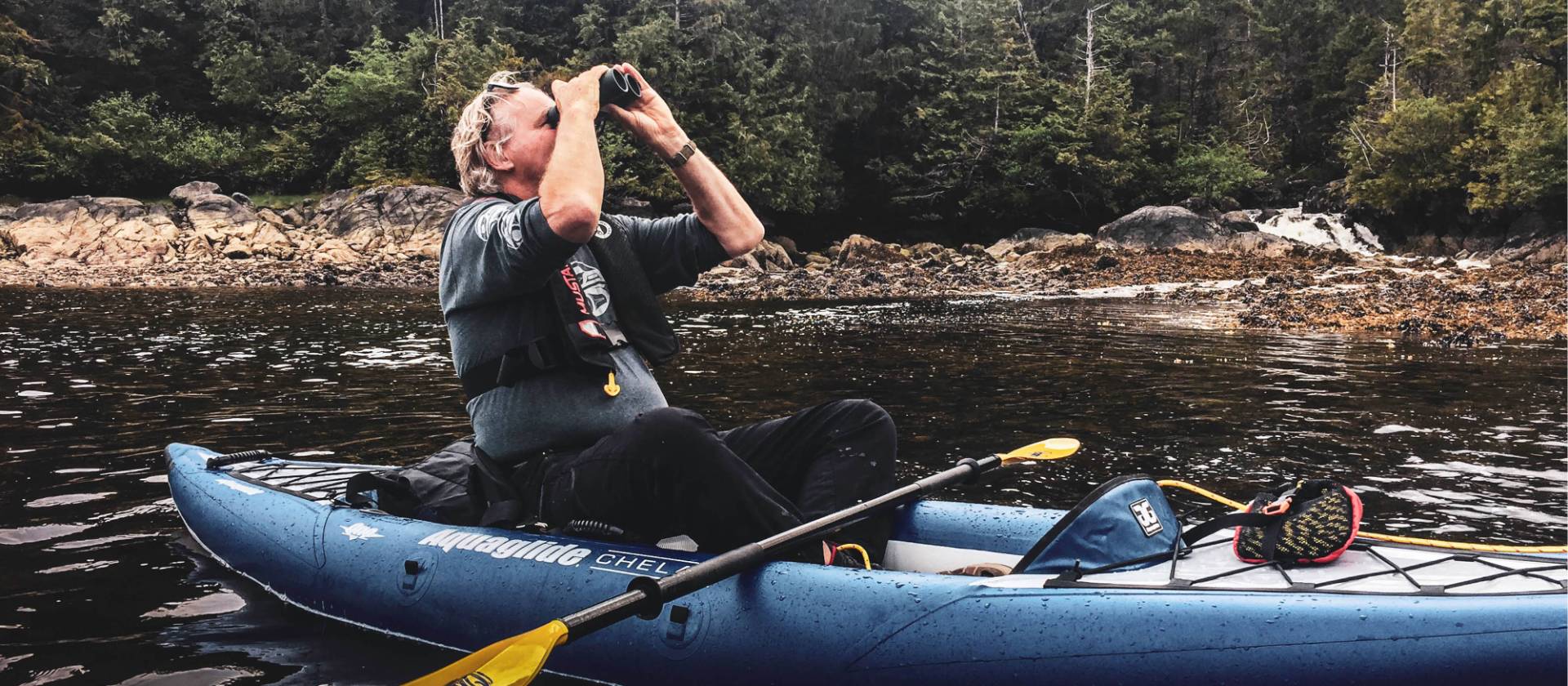 Kayak in Haida Gwaii