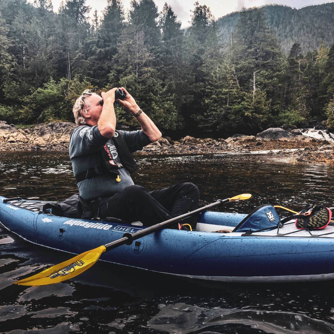 Kayak in Haida Gwaii
