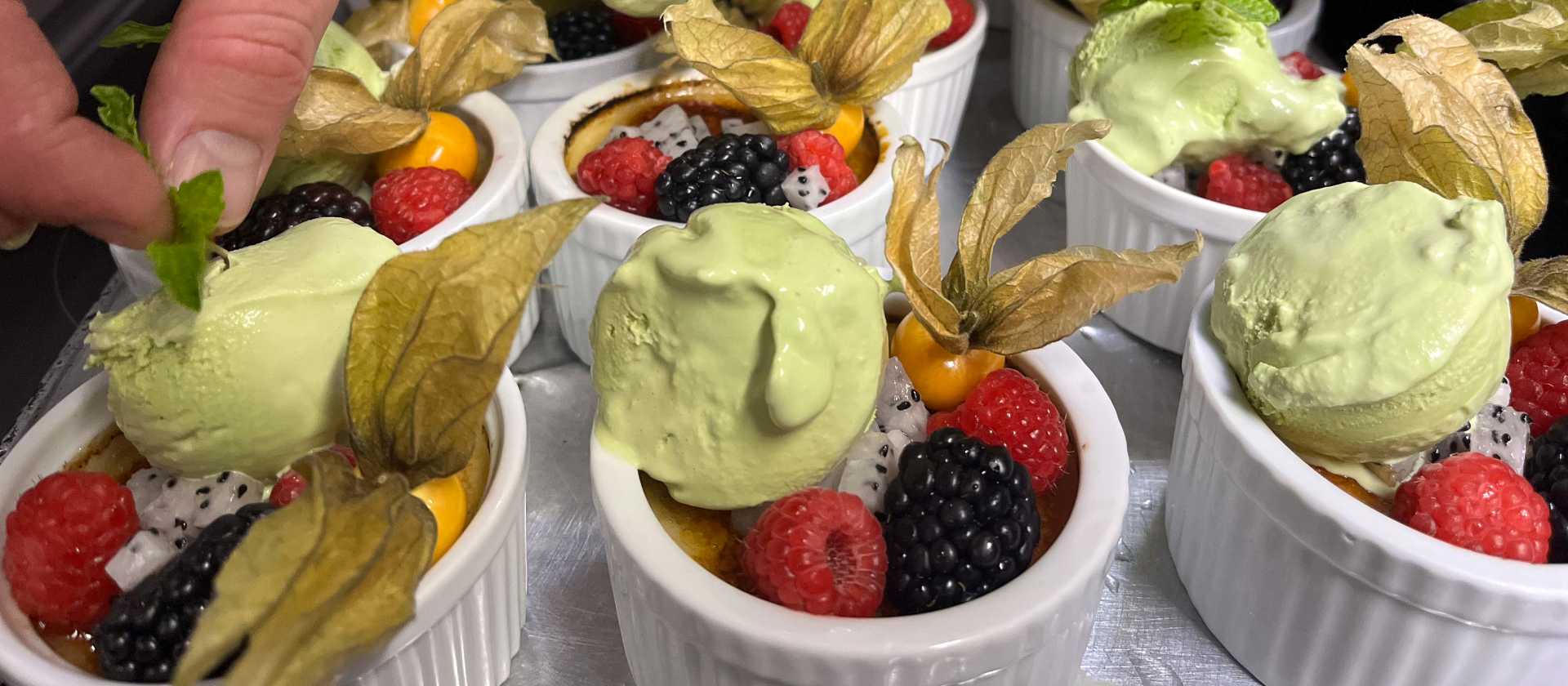 Beer tasting paired with a gourmet dessert
