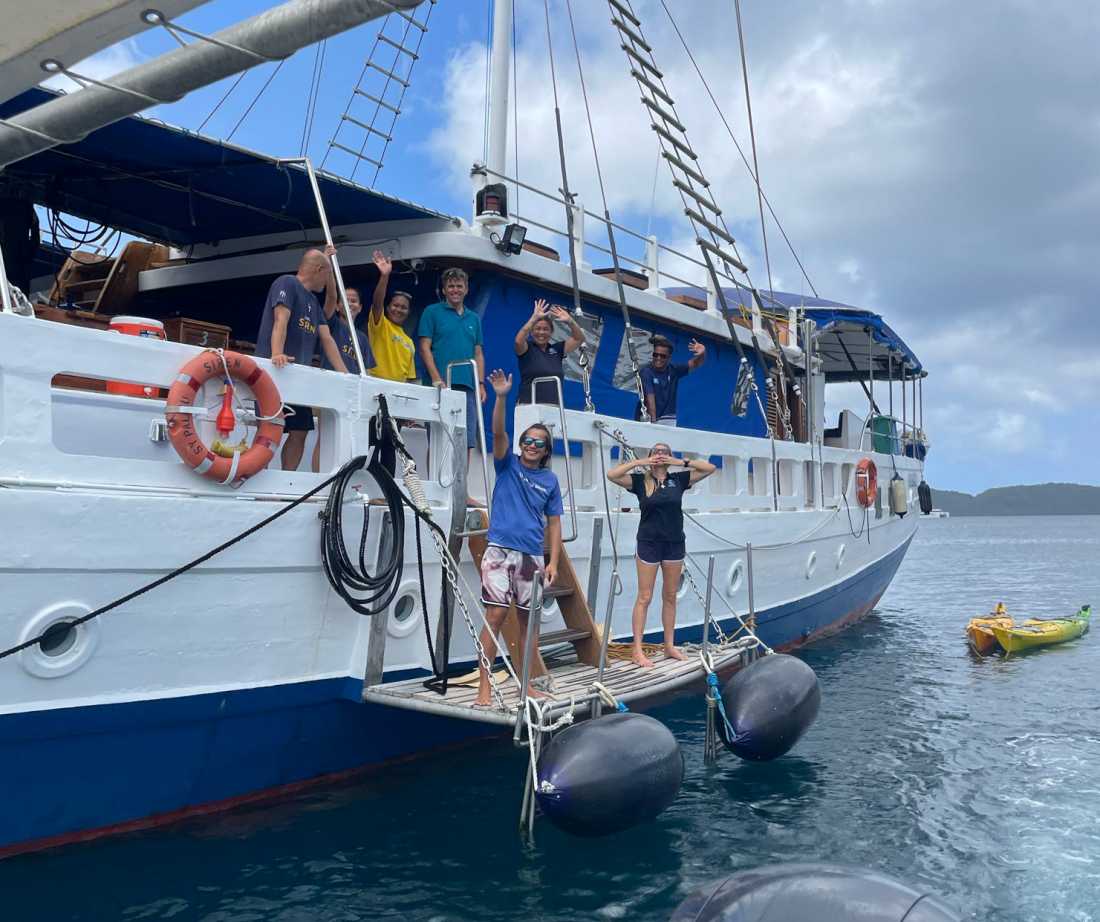 Exploring Palau aboard a small adventure boat | Pam Dewar