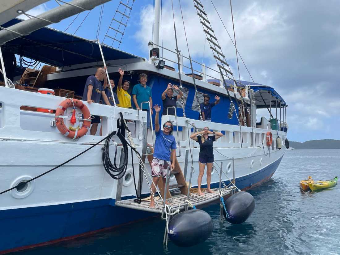 Exploring Palau aboard a small adventure boat |  Pam Dewar
