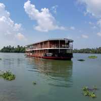 RV Kochi Pandaw in the Kerala backwaters
