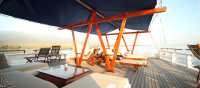 Deck areas aboard Ombak Putih
