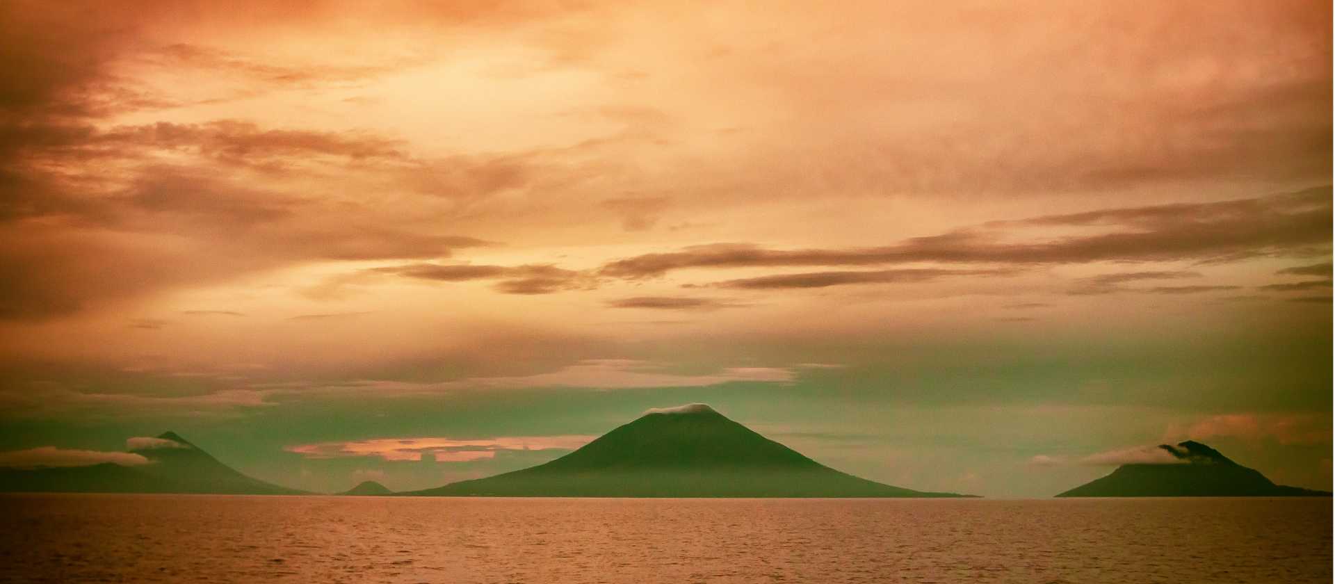 The remote Moluccas Archipelago