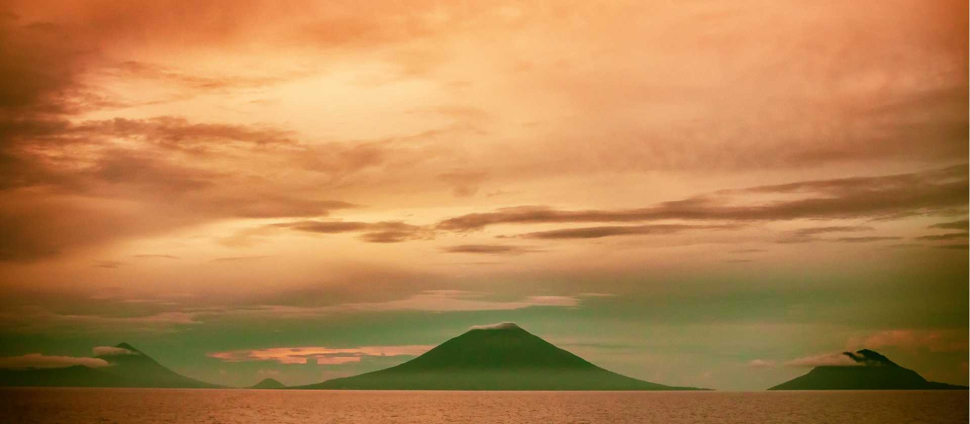 The remote Moluccas Archipelago