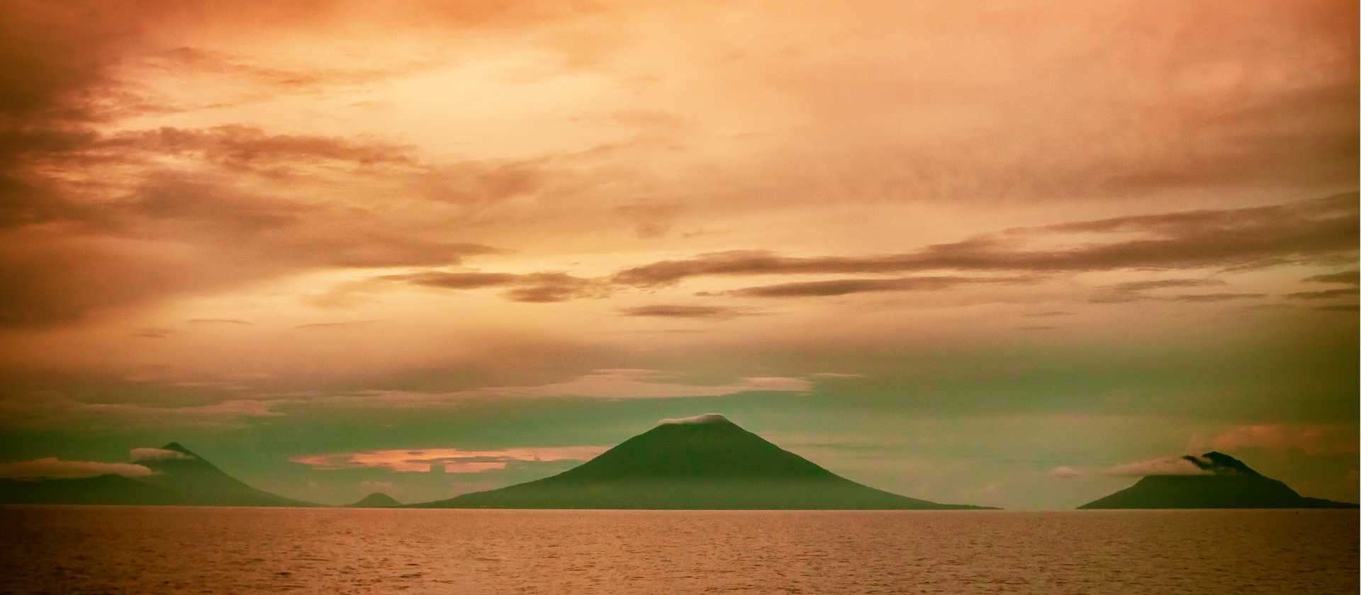 The remote Moluccas Archipelago