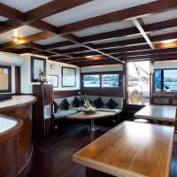 Salon area aboard Katharina