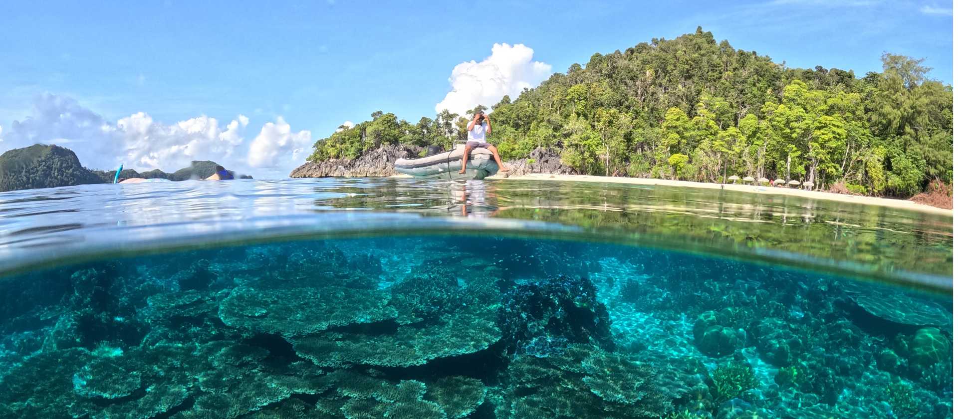 The beauty of Raja Ampat both above and below the water