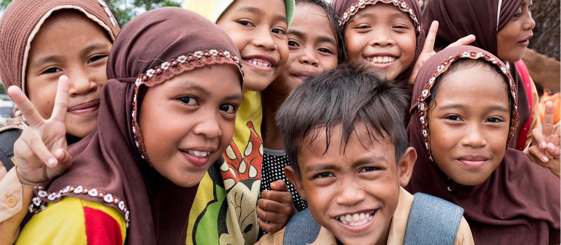 Local children in the Nusa Tenggara Islands