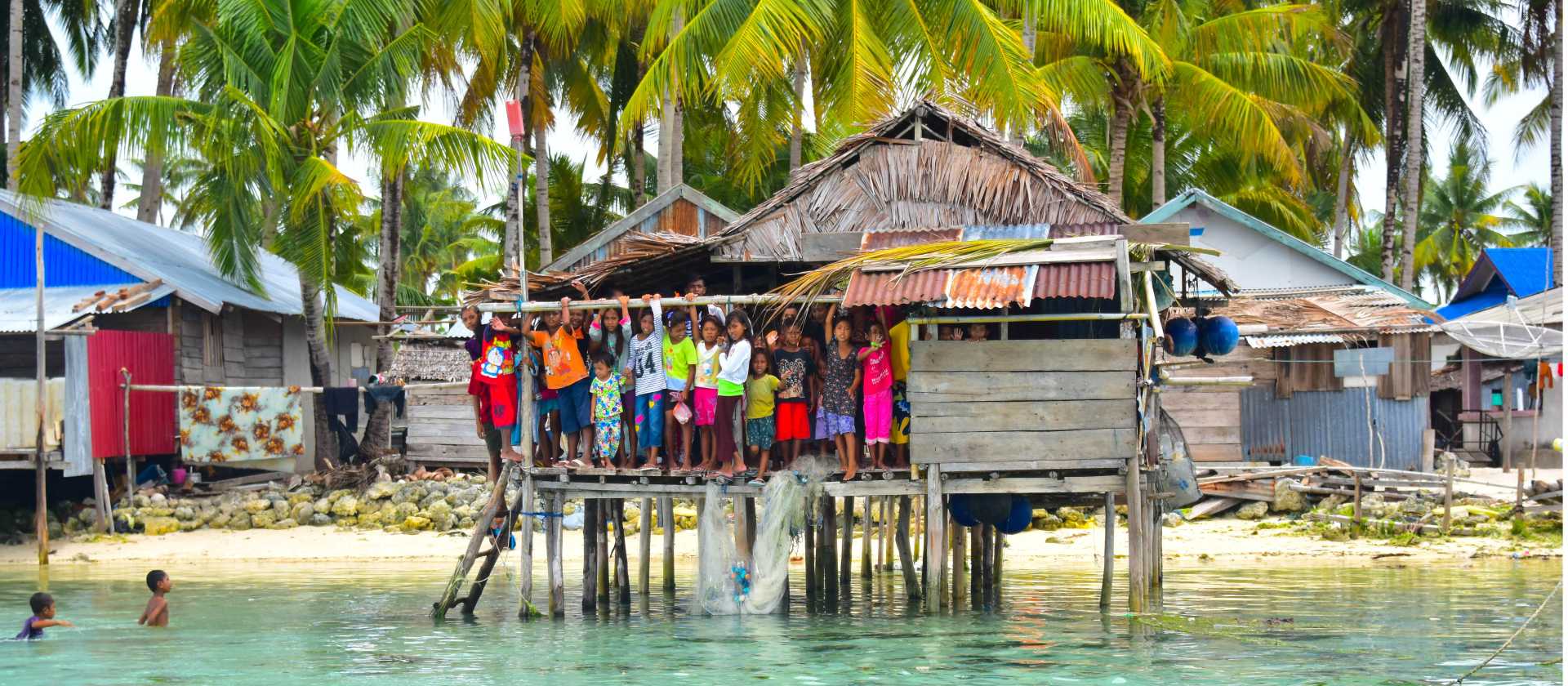 Local life in the Moluccas Islands
