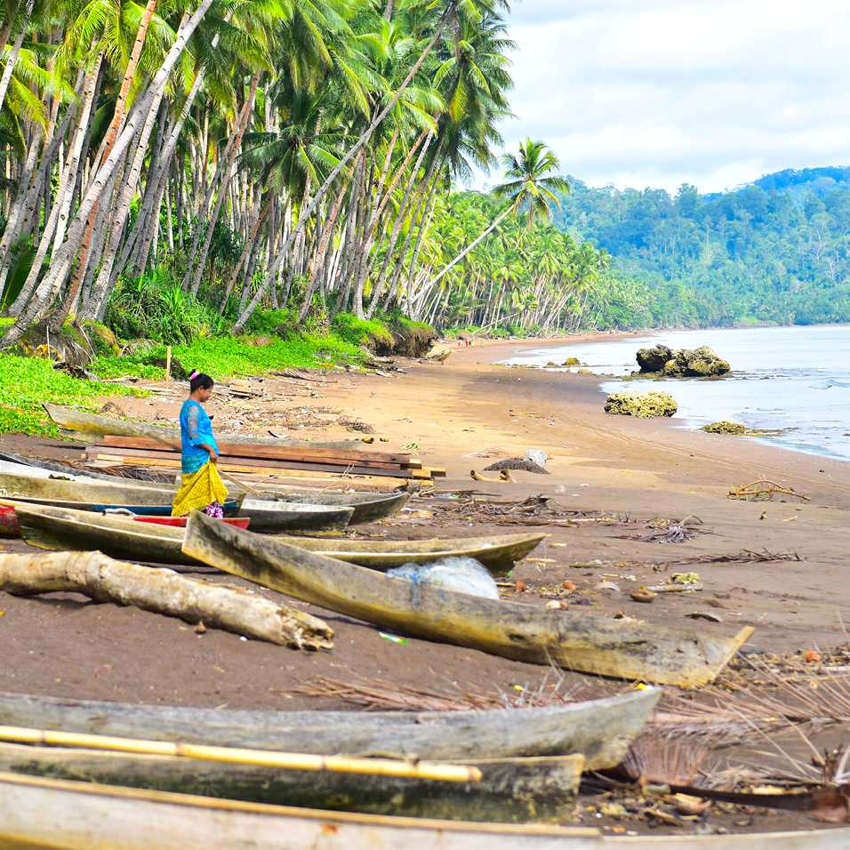 Local life in the Maluku Islands
