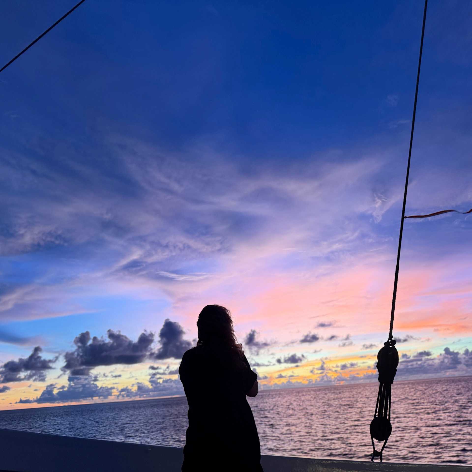 Taking in the spectacular Raja Ampat sunset | Rachel Imber
