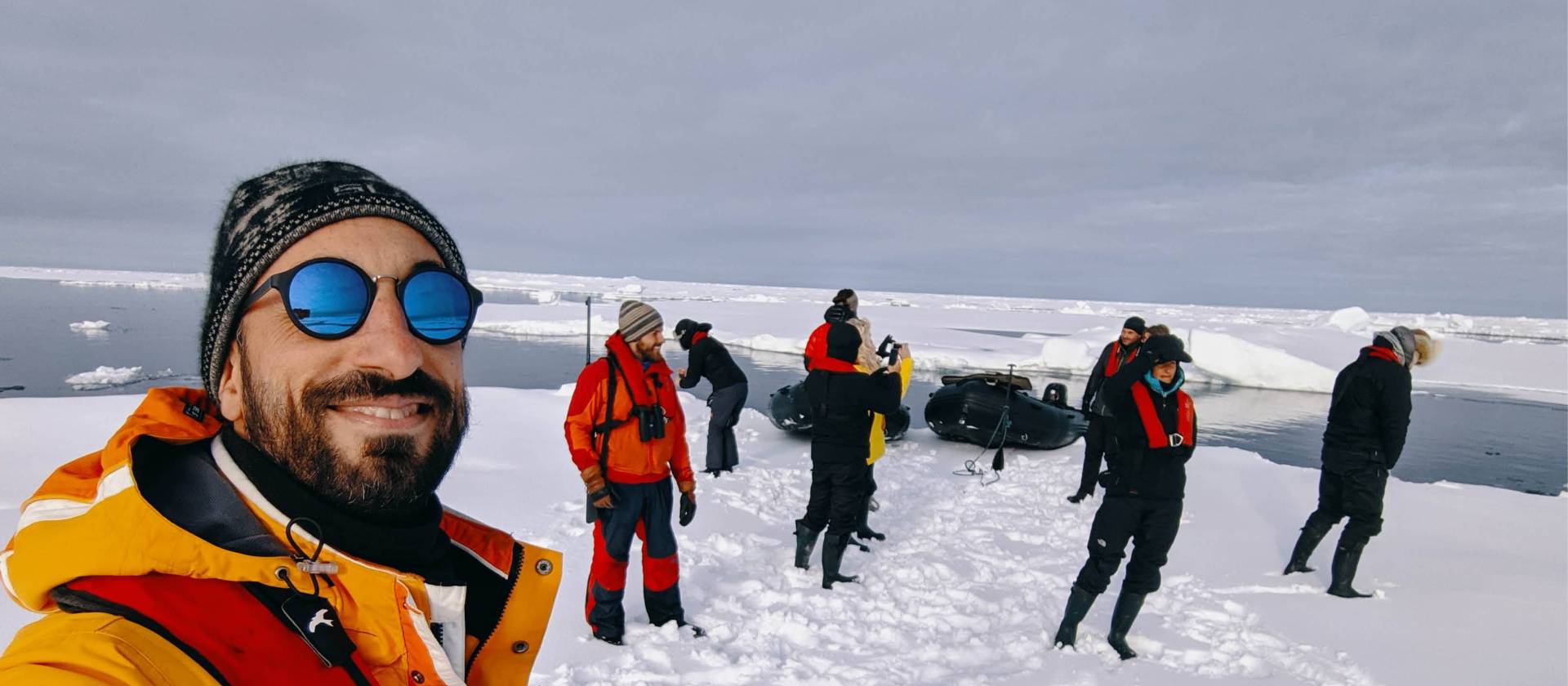 Exploring the ice floe