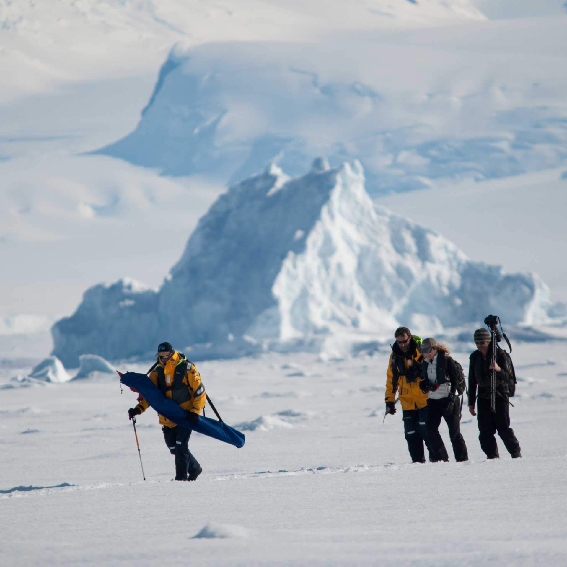 Hiking in Antarctica | Mariano Curiel
