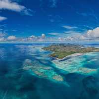 Spectacular reefs in the Yasawa Islands