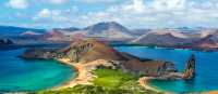Spectacular views from Bartolome Island in the Galapagos Islands