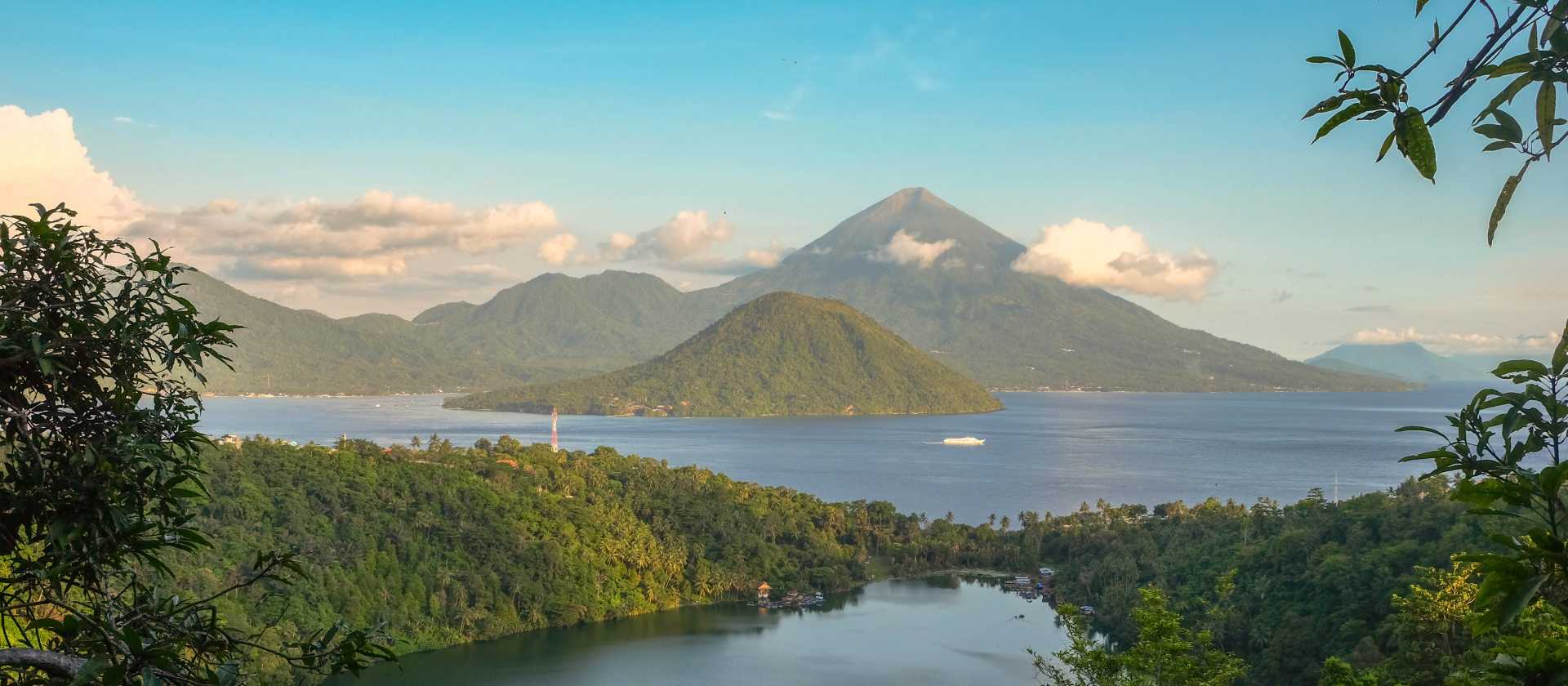 The spectacular volcanic landscapes of North Maluku, Indonesia