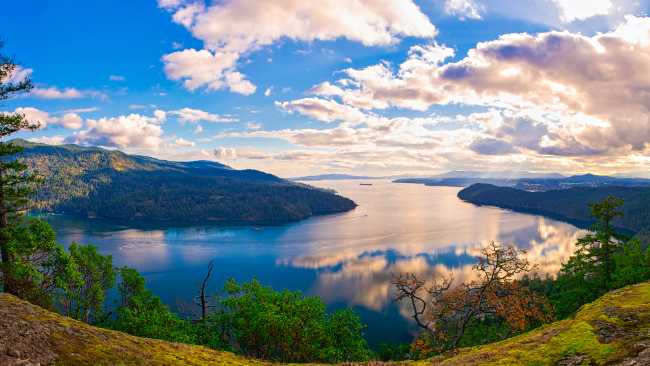 Maple Bay and Gulf Islands, British Columbia