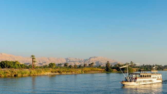 Experience Egypt on a cruise aboard a traditional dahabieh vessel