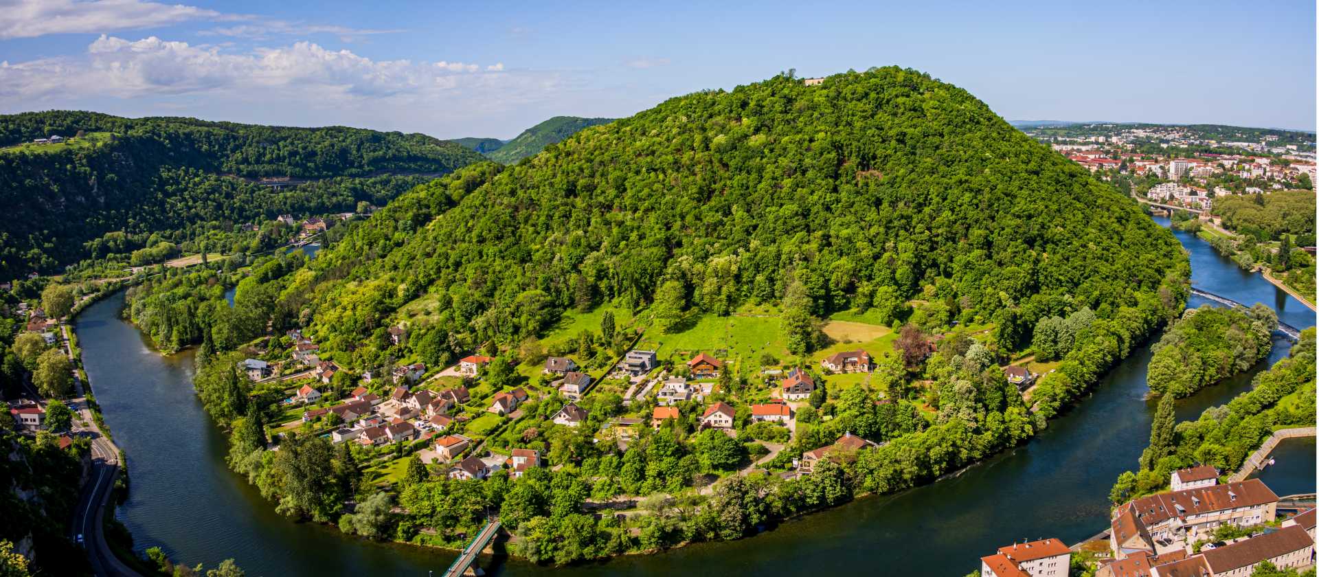 Panorama of Besançon