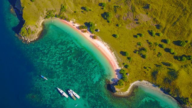 Pink Beach, Komodo Indonesia